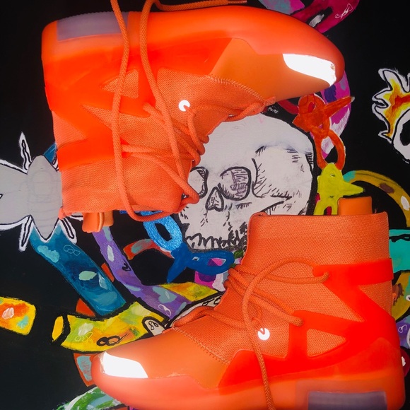 fear of god orange pulse